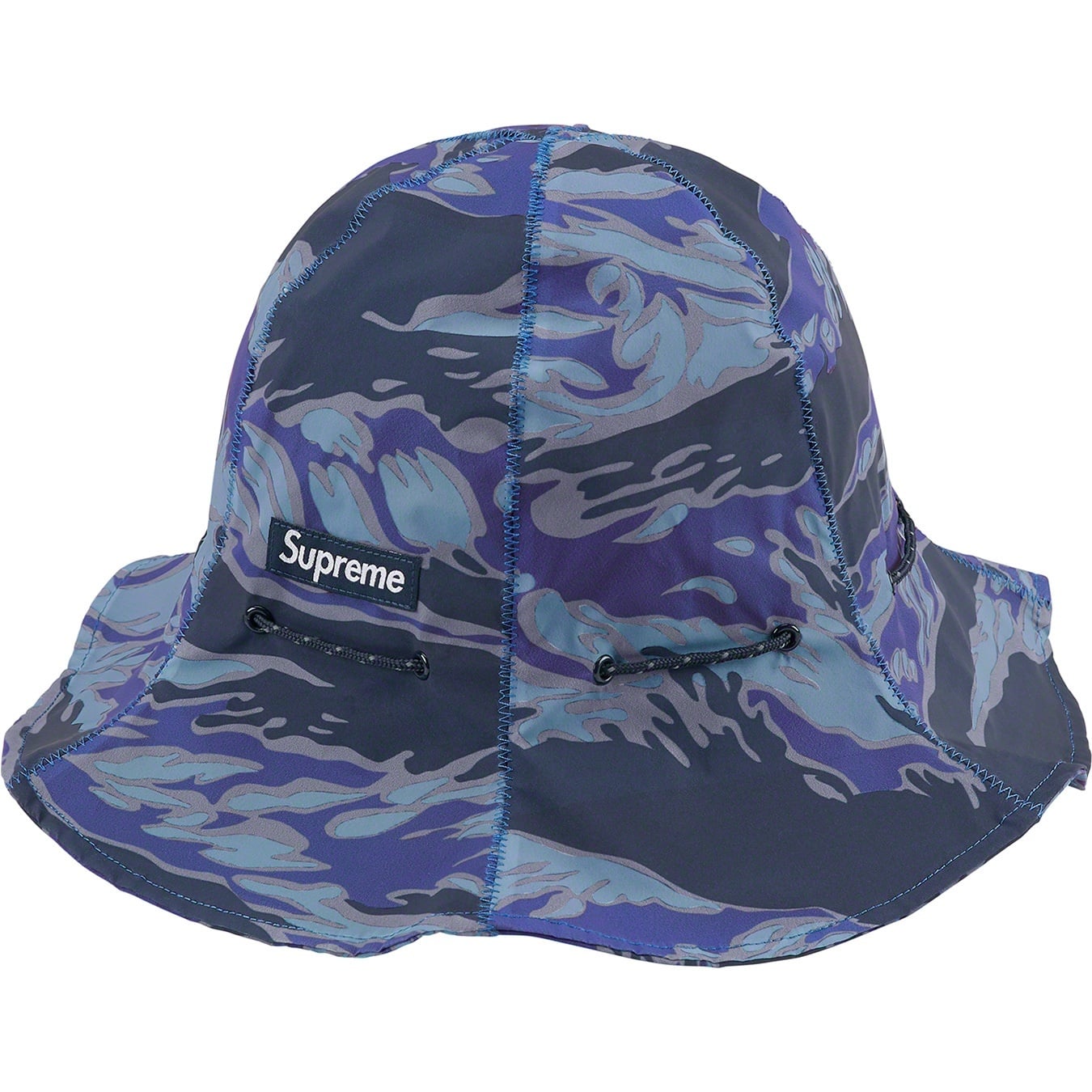 Tiger Camo Reflective Tulip Hat view 12